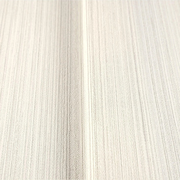 Stylish Thin Stripes Wallpaper, White 3D Deep Embossed Wallcovering for Interior Design Ideas, Modern Striped Large 114 sq ft Roll - Adawall Wallpaper - Registered Trade Accounts Only, Wallpaper Wholesale Account - 1212-4 - Adawall Wholesale - Wallpaper Wholesaler
