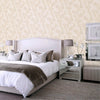 Super Durable Light Gray Flowered Embossed Wallpaper,Home Wall Decor, Aesthetic Wallpaper,Textured Wallcovering Non - Adhesive - 41.7”W X 393”H - Adawall Wallpaper - Registered Trade Accounts Only, Wallpaper Wholesale Account - 1010-2 - Adawall Wholesale - Wallpaper Wholesaler
