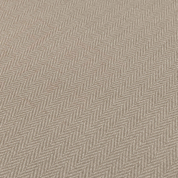 Tan Chevron Wallpaper, Textured Modern Fabric Like Wallcovering, Solid Neutral Colors - Walloro High End Wallcoverings & More