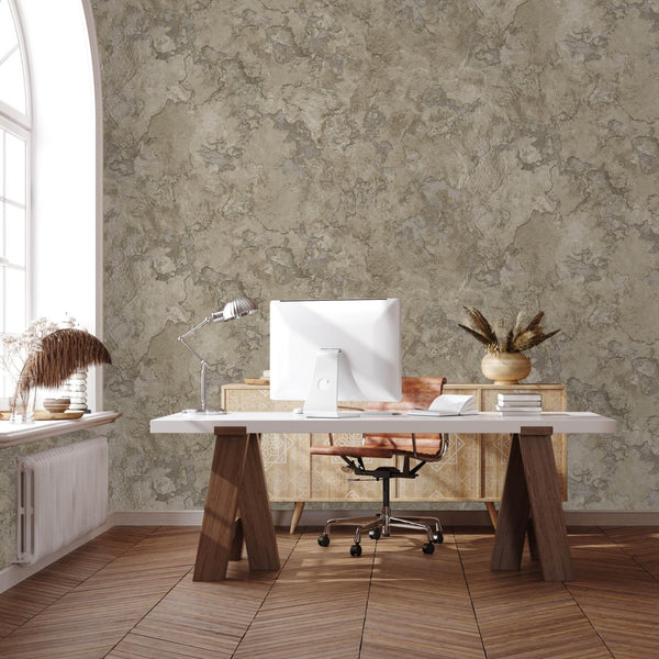 Taupe Stone Modern Textured Wallpaper, Natural Wallpaper, Modern & Minimalist Wall Covering,Modern Look Neutral Colors Glittering Wallcovering - Adawall Wallpaper - Registered Trade Accounts Only, Wallpaper Wholesale Account - 24109-3 - Adawall Wholesale - Wallpaper Wholesaler