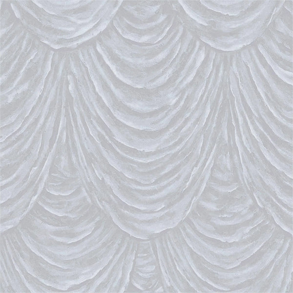 Textured Pattern Silver Embossed Wallpaper, Home Wall Decor, Aesthetic Wallpaper, Textured Wallcovering Non-Adhesive and Non-Peel - Walloro High End Wallcoverings & More