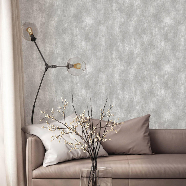 Timeless Distressed Embossed Wallpaper, Light Gray, Neutral Worn Abstract Rustic Pattern Modern Wallcovering for Home and Commercial Use, Rich Textured Wall Accent - Adawall Wallpaper - Registered Trade Accounts Only, Wallpaper Wholesale Account - 23111-2 - Adawall Wholesale - Wallpaper Wholesaler