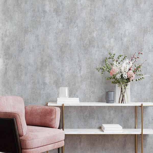 Timeless Distressed Embossed Wallpaper, Light Gray Worn Abstract Rustic Pattern Modern Wallcovering for Home and Commercial Use, Rich Textured Wall Accent - Adawall Wallpaper - Registered Trade Accounts Only, Wallpaper Wholesale Account - 23111-4 - Adawall Wholesale - Wallpaper Wholesaler