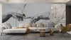 Touching Hands Wallpaper, Line Drawing Mural, Oversized Custom Size Wall Art, Non - Woven, Non - Adhesive, Modern Wall Paper, Removable - Adawall Wallpaper - Registered Trade Accounts Only, Wallpaper Wholesale Account - W78211 - Adawall Wholesale - Wallpaper Wholesaler