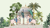 Traditional Mughal Garden Wallpaper, Peacock, Horses Mural, Oversized Custom Size Wall Art, Non - Woven, Non - Adhesive, Modern Wall Paper, Removable - Adawall Wallpaper - Registered Trade Accounts Only, Wallpaper Wholesale Account - W77720 - Adawall Wholesale - Wallpaper Wholesaler