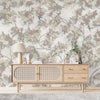 Tree Leaves Wall Mural, Birds Chinoiserie Wallpaper, Yellow Oversized Botanical Custom Size Wall Paper, Non - Woven, Modern Wall Art, Non - Pasted, Removable - Adawall Wallpaper - Registered Trade Accounts Only, Wallpaper Wholesale Account - SE300-3 - Adawall Wholesale - Wallpaper Wholesaler