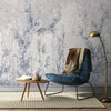 Tree Wall Mural, Blue Flowers Blossom Wallpaper, Extra Large Oversized Stylish Custom Size Wall Covering, Non - Woven, Non - Adhesive, Modern - Adawall Wallpaper - Registered Trade Accounts Only, Wallpaper Wholesale Account - SE317-2 - Adawall Wholesale - Wallpaper Wholesaler