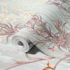 Tree Wall Mural, Light Gray Flowers Blossom Wallpaper, Extra Large Oversized Stylish Custom Size Wall Covering, Non - Woven, Non - Adhesive, Modern - Adawall Wallpaper - Registered Trade Accounts Only, Wallpaper Wholesale Account - SE317-1 - Adawall Wholesale - Wallpaper Wholesaler
