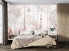 Tropical Plants Wallpaper, Geometric Shapes Mural, Oversized Custom Size Wall Art, Non - Woven, Non - Adhesive, Modern Wall Paper, Removable - Adawall Wallpaper - Registered Trade Accounts Only, Wallpaper Wholesale Account - W77812 - Adawall Wholesale - Wallpaper Wholesaler