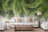 Tropical Tree Leaves Wallpaper, Above the Bed Wall Mural, Green Leaves Custom Size Wall Covering, Non - Woven, Non - Pasted, Washable, Removable - Adawall Wallpaper - Registered Trade Accounts Only, Wallpaper Wholesale Account - FJ312-1 - Adawall Wholesale - Wallpaper Wholesaler