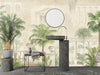 Tropics Wallpaper, Architecture Mural, Oversized Custom Size Wall Art, Non - Woven, Non - Adhesive, Modern Wall Paper, Removable - Adawall Wallpaper - Registered Trade Accounts Only, Wallpaper Wholesale Account - W77993 - Adawall Wholesale - Wallpaper Wholesaler