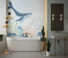 Under the Sea Wallpaper, Sea Animals Mural, Oversized Custom Size Wall Art, Non - Woven, Non - Adhesive, Modern Wall Paper, Removable - Adawall Wallpaper - Registered Trade Accounts Only, Wallpaper Wholesale Account - W77663 - Adawall Wholesale - Wallpaper Wholesaler