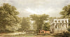 Vintage Scenic Victorian Wall Mural, Large Light Green Nature Wallpaper, Non - Woven, Non - Adhesive, Modern, Washable, Removable - Adawall Wallpaper - Registered Trade Accounts Only, Wallpaper Wholesale Account - FJ314-1 - Adawall Wholesale - Wallpaper Wholesaler