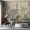 Vintage Trees Scenic Wall Mural, Light Beige Nature Theme Wallpaper, Oversized Landscape Scene Custom Size Wall Art, Non - Woven, Non - Pasted, Removable - Adawall Wallpaper - Registered Trade Accounts Only, Wallpaper Wholesale Account - SE312-3 - Adawall Wholesale - Wallpaper Wholesaler