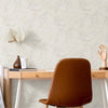 Washed White Leaf Wallpaper, Textured Faded Tree Leaves Wallcovering, Non - Pasted - Adawall Wallpaper - Registered Trade Accounts Only, Wallpaper Wholesale Account - 1012-1 - Adawall Wholesale - Wallpaper Wholesaler