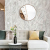 White Marble Embossed Wallpaper, Marbled Pattern Striped Stone Effect Modern Wallcovering, Washable - Adawall Wallpaper - Registered Trade Accounts Only, Wallpaper Wholesale Account - 1201-1 - Adawall Wholesale - Wallpaper Wholesaler