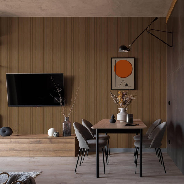 Wood Grain Black Background Wall Panel, PS Wall Home Decoration Panel - Premium Quality - Adawall Wallpaper - Registered Trade Accounts Only, Wallpaper Wholesale Account - APS304 - Adawall Wholesale - Wallpaper Wholesaler