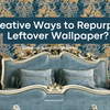 Creative Ways to Repurpose Leftover Wallpaper? - Sustainable and Stylish Ideas