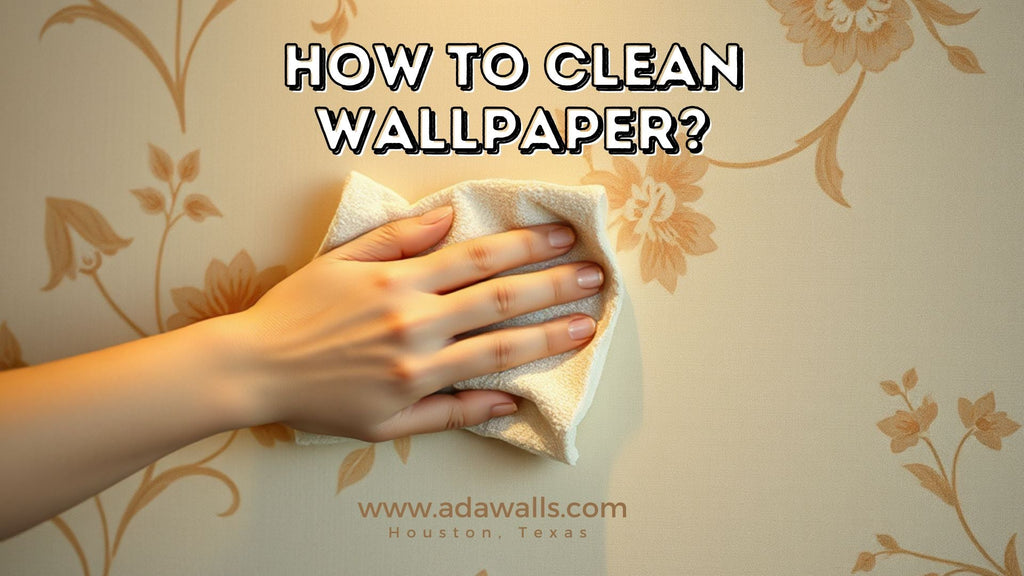 How to Clean Non-Woven Wallpaper? - Adawall -Houston Wallpaper Store - Walcoverings, Curtains & Wall Panels