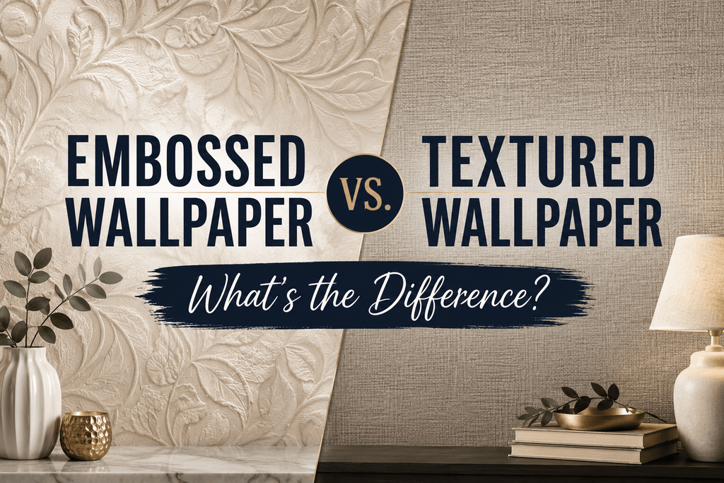 Embossed Wallpaper vs. Textured Wallpaper: What's the Difference? - Adawall Wallpaper -Registered Trade Accounts Only, Wallpaper Wholesale Account