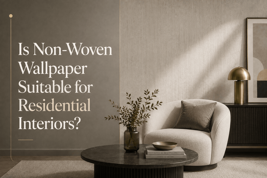 Is Non-Woven Wallpaper Suitable for Residential Interiors? - Adawall Wallpaper -Registered Trade Accounts Only, Wallpaper Wholesale Account
