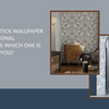 Peel and Stick Wallpaper vs. Traditional Wallpaper: Which One Should You Choose? - Adawall Wallpaper -Registered Trade Accounts Only, Wallpaper Wholesale Account
