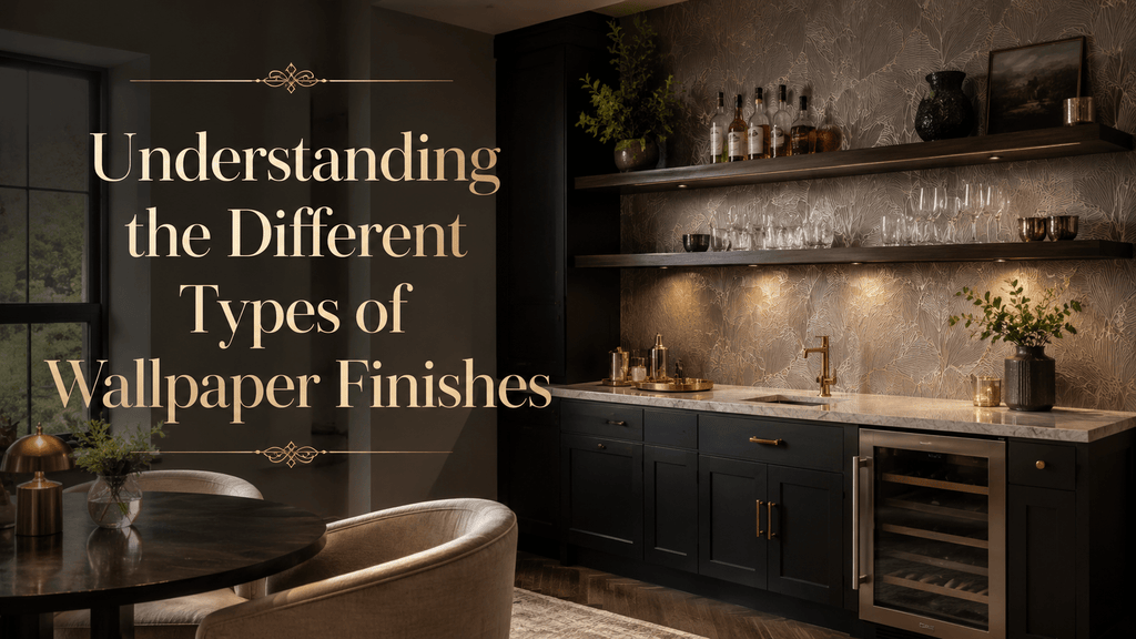 Understanding the Different Types of Wallpaper Finishes - Adawall Wallpaper -Registered Trade Accounts Only, Wallpaper Wholesale Account