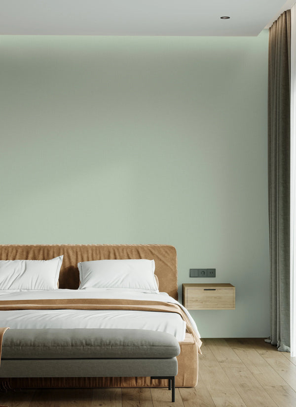 Light Green Embossed Wallpaper, Textured Wallpaper,Natural Wallpaper, Modern & Minimalist Wall Covering,Modern Look Neutral Colors Glittering Wallcovering