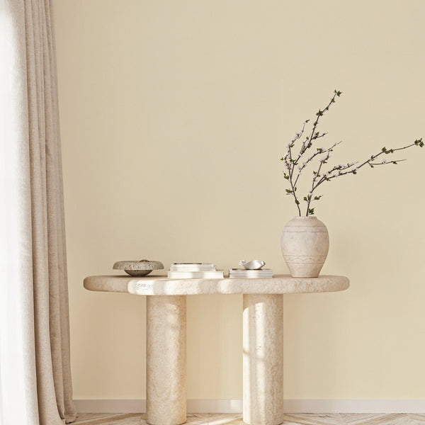 Soft Cream Embossed Wallpaper, Textured Wallpaper,Natural Wallpaper, Modern & Minimalist Wall Covering,Modern Look Neutral Colors Glittering Wallcovering