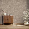 Beige Muse Brush Stroke Textured Wallpaper, Modern Minimalist Wall Covering, Neutral Shimmer Wall Decor