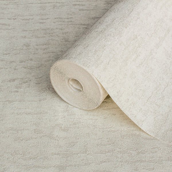 Light Cream Muse Stucco Texture Wallpaper, Natural Wallpaper, Modern & Minimalist Wall Covering, Modern Look Neutral Colors Glittering Wall Cover