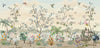 Blossom Chinoiserie Wallpaper, Birds Mural, Oversized Custom Size Wall Art, Non-Woven, Non-Adhesive, Modern Wall Paper, Removable