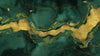 Black and Green Marble Wallpaper, Abstract Mural, Oversized Custom Size Wall Art, Non-Woven, Non-Adhesive, Modern Wall Paper, Removable
