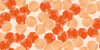 Orange Watercolor Shapes and Stains Wallpaper, Seamless Pattern Mural, Oversized Custom Size Wall Art, Non-Woven, Non-Adhesive, Modern Wall Paper, Removable