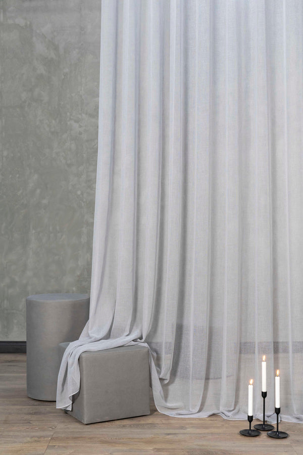 Bohr Tulle-Luxury Drapery That Adds Depth & Dimension to Your Home