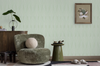 Green-toned Patterned Wallpaper, Textured Wallpaper,Natural Wallpaper, Modern & Minimalist Wall Covering,Modern Look Neutral Colors Glittering Wallcovering