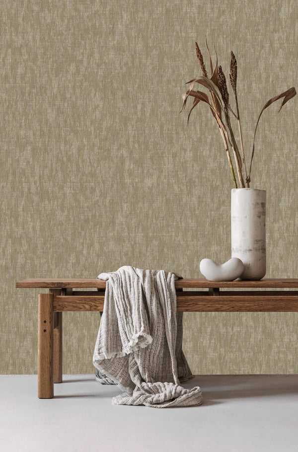 Stylish Warm Cream Wallpaper, Natural Wallpaper, Modern & Minimalist Wall Covering,Modern Look Neutral Colors Glittering Wallcovering