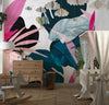 Abstract Art Tropical Leaves Wallpaper, Exotic Mural, Oversized Custom Size Wall Art, Non - Woven, Non - Adhesive, Modern Wall Paper, Removable - Adawall Wallpaper - Registered Trade Accounts Only, Wallpaper Wholesale Account - W77586 - Adawall Wholesale - Wallpaper Wholesaler