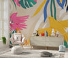 Abstract Art Wallpaper, Botanical, Birds Mural, Oversized Custom Size Wall Art, Non - Woven, Non - Adhesive, Modern Wall Paper, Removable - Adawall Wallpaper - Registered Trade Accounts Only, Wallpaper Wholesale Account - W77857 - Adawall Wholesale - Wallpaper Wholesaler