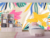Abstract Art Wallpaper, Botanical, Birds Mural, Oversized Custom Size Wall Art, Non - Woven, Non - Adhesive, Modern Wall Paper, Removable - Adawall Wallpaper - Registered Trade Accounts Only, Wallpaper Wholesale Account - W77857 - Adawall Wholesale - Wallpaper Wholesaler