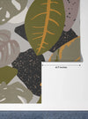 Abstract Botanical Wallpaper, Seamless Pattern Mural, Oversized Custom Size Wall Art, Non - Woven, Non - Adhesive, Modern Wall Paper, Removable - Adawall Wallpaper - Registered Trade Accounts Only, Wallpaper Wholesale Account - W77728 - Adawall Wholesale - Wallpaper Wholesaler