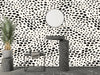 Abstract Dot Waves Wallpaper, Seamless Pattern Mural, Oversized Custom Size Wall Art, Non - Woven, Non - Adhesive, Modern Wall Paper, Removable - Adawall Wallpaper - Registered Trade Accounts Only, Wallpaper Wholesale Account - W78041 - Adawall Wholesale - Wallpaper Wholesaler