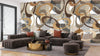 Abstract Geometric Shapes Wallpaper, Seamless Pattern Mural, Oversized Custom Size Wall Art, Non - Woven, Non - Adhesive, Modern Wall Paper, Removable - Adawall Wallpaper - Registered Trade Accounts Only, Wallpaper Wholesale Account - W77628 - Adawall Wholesale - Wallpaper Wholesaler