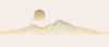 Abstract Gold Landscape Wallpaper, Mountain and Birds Mural, Oversized Custom Size Wall Art, Non - Woven, Non - Adhesive, Modern Wall Paper, Removable - Adawall Wallpaper - Registered Trade Accounts Only, Wallpaper Wholesale Account - W77908 - Adawall Wholesale - Wallpaper Wholesaler
