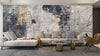 Abstract Retro Wallpaper, Gold Texture Mural, Oversized Custom Size Wall Art, Non - Woven, Non - Adhesive, Modern Wall Paper, Removable - Adawall Wallpaper - Registered Trade Accounts Only, Wallpaper Wholesale Account - W78217 - Adawall Wholesale - Wallpaper Wholesaler