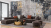 Abstract Retro Wallpaper, Gold Texture Mural, Oversized Custom Size Wall Art, Non - Woven, Non - Adhesive, Modern Wall Paper, Removable - Adawall Wallpaper - Registered Trade Accounts Only, Wallpaper Wholesale Account - W78217 - Adawall Wholesale - Wallpaper Wholesaler