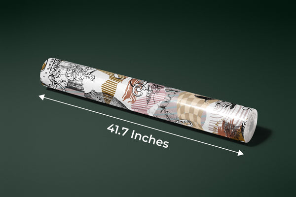 Abstract Sculpture Wallpaper, Seamless Pattern Mural, Oversized Custom Size Wall Art, Non - Woven, Non - Adhesive, Modern Wall Paper, Removable - Adawall Wallpaper - Registered Trade Accounts Only, Wallpaper Wholesale Account - W78098 - Adawall Wholesale - Wallpaper Wholesaler