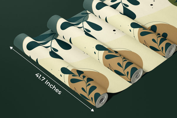 Abstract Wall Decor Wallpaper, Leaf Mural, Oversized Custom Size Wall Art, Non - Woven, Non - Adhesive, Modern Wall Paper, Removable - Adawall Wallpaper - Registered Trade Accounts Only, Wallpaper Wholesale Account - W77744 - Adawall Wholesale - Wallpaper Wholesaler