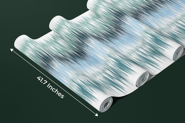 Abstract Wallpaper, Watercolor Stripe Mural, Oversized Custom Size Wall Art, Non - Woven, Non - Adhesive, Modern Wall Paper, Removable - Adawall Wallpaper - Registered Trade Accounts Only, Wallpaper Wholesale Account - W77881 - Adawall Wholesale - Wallpaper Wholesaler