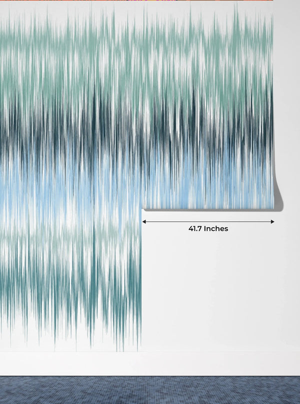 Abstract Wallpaper, Watercolor Stripe Mural, Oversized Custom Size Wall Art, Non - Woven, Non - Adhesive, Modern Wall Paper, Removable - Adawall Wallpaper - Registered Trade Accounts Only, Wallpaper Wholesale Account - W77881 - Adawall Wholesale - Wallpaper Wholesaler